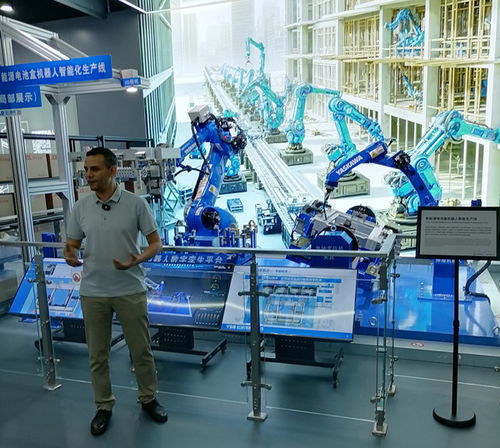 中外媒體記者走進北京機器人產業園